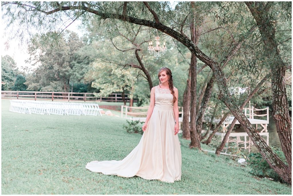 Heirloom Bridal Gown with Lace | Bridal Session | Charleston and ...