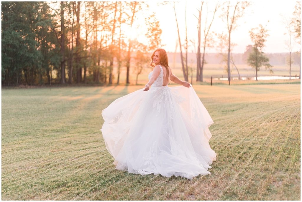 Romantic Southern Bridal Session