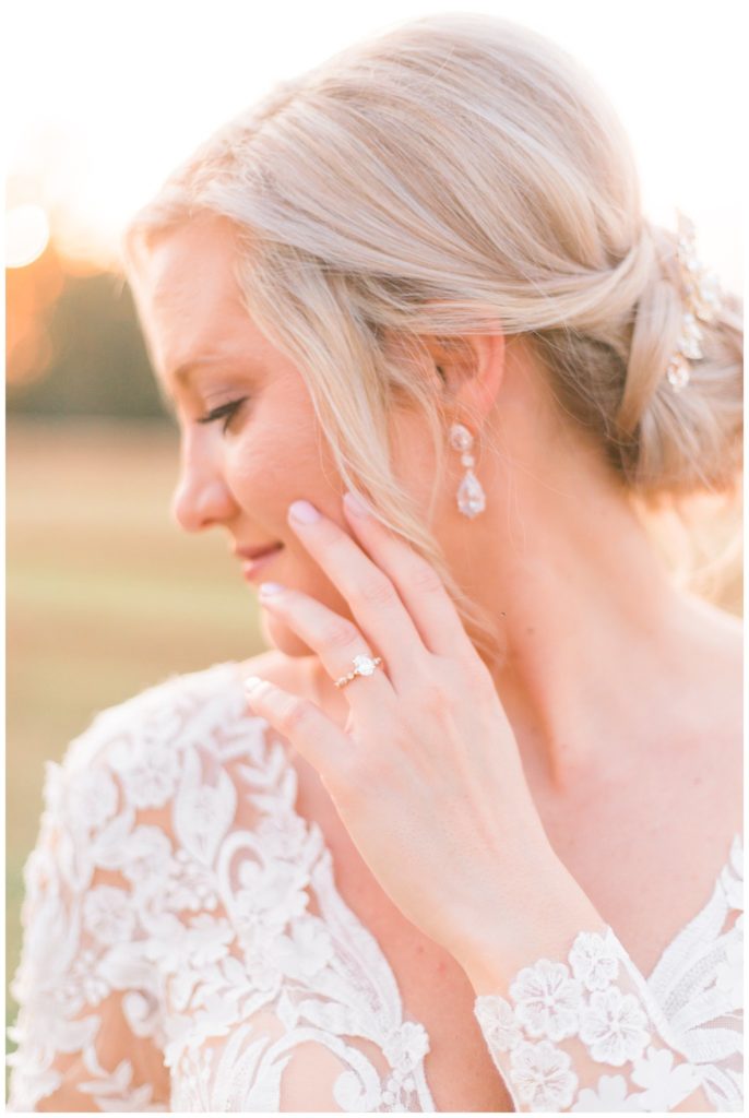 Sun-soaked Farmhouse Bridal Session | Charleston Wedding Photographer | Ashlynn Miller Photography