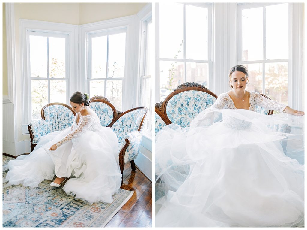 Charleston Intimate Wedding Photographer | Ashlynn Miller Photography | Film Photographer | Historic Mim's House Bridal Session