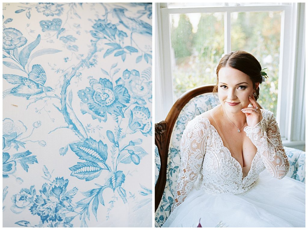 Charleston Intimate Wedding Photographer | Ashlynn Miller Photography | Film Photographer | Historic Mim's House Bridal Session