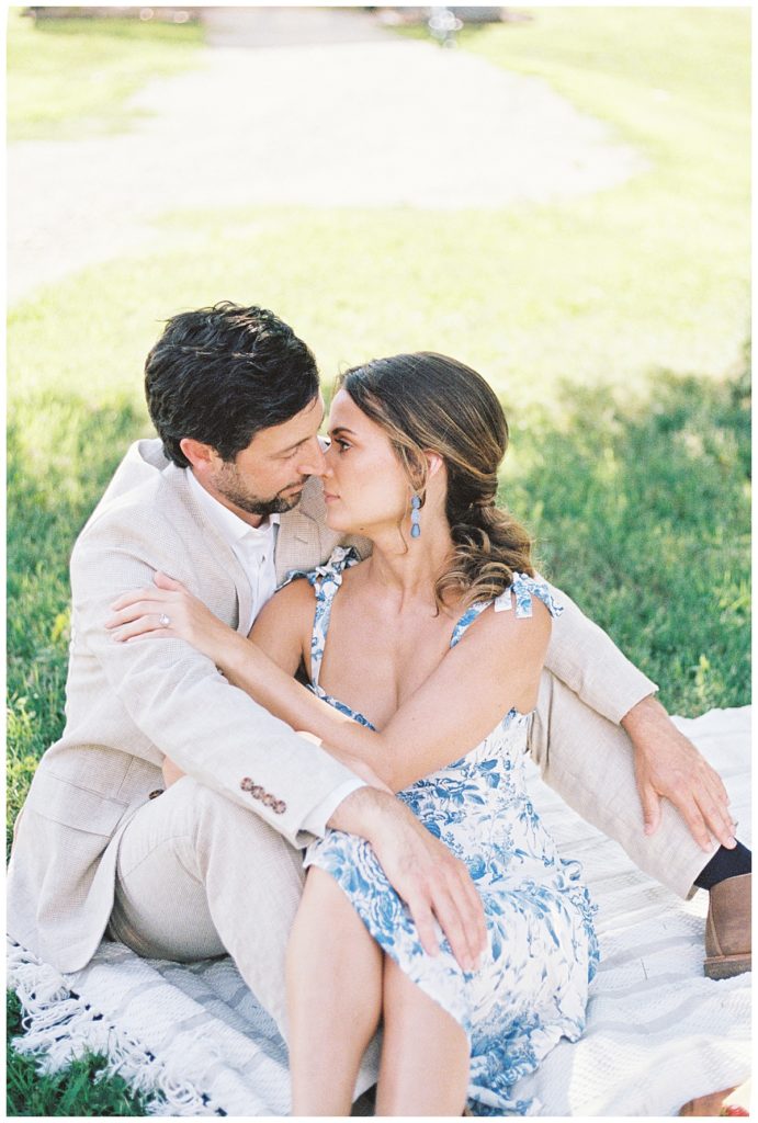 Picnic Engagement | North Carolina Wedding Photographer | Film Photographer | Ashlynn Miller Photography | Charleston Wedding Photographer